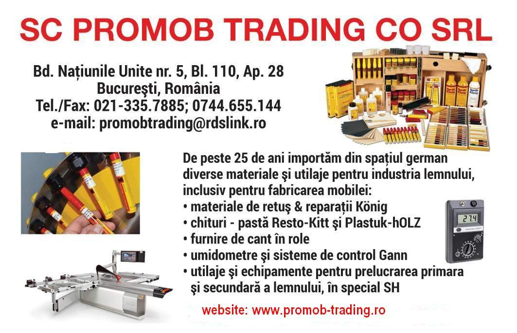 PROMOB TRADING CO SRL Header Image