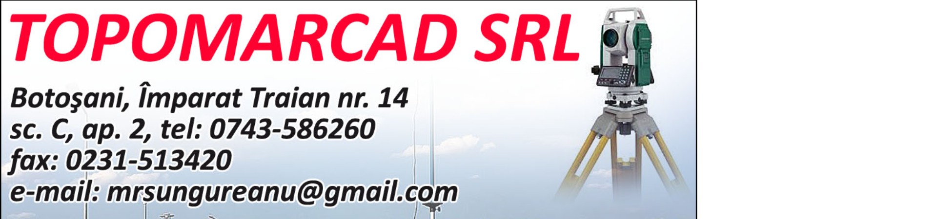 TOPOMARCAD SRL Header Image