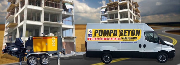 Inchiriere pompa beton stationara – avantaje multiple pentru rezultate optime
