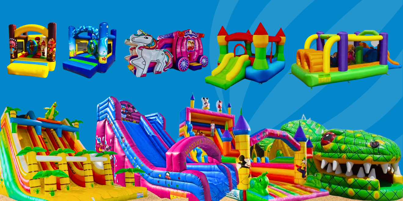 Închiriere de O Zi: tobogane și bouncere gonflabile