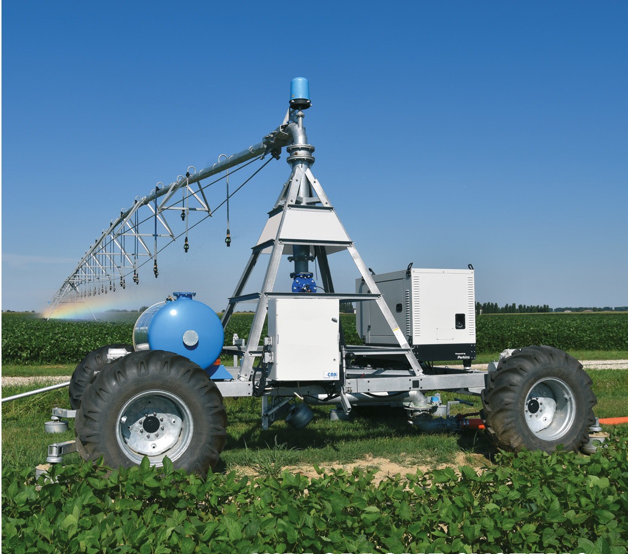 Sistem de irigații tip pivot - MECANEX SA Botosani